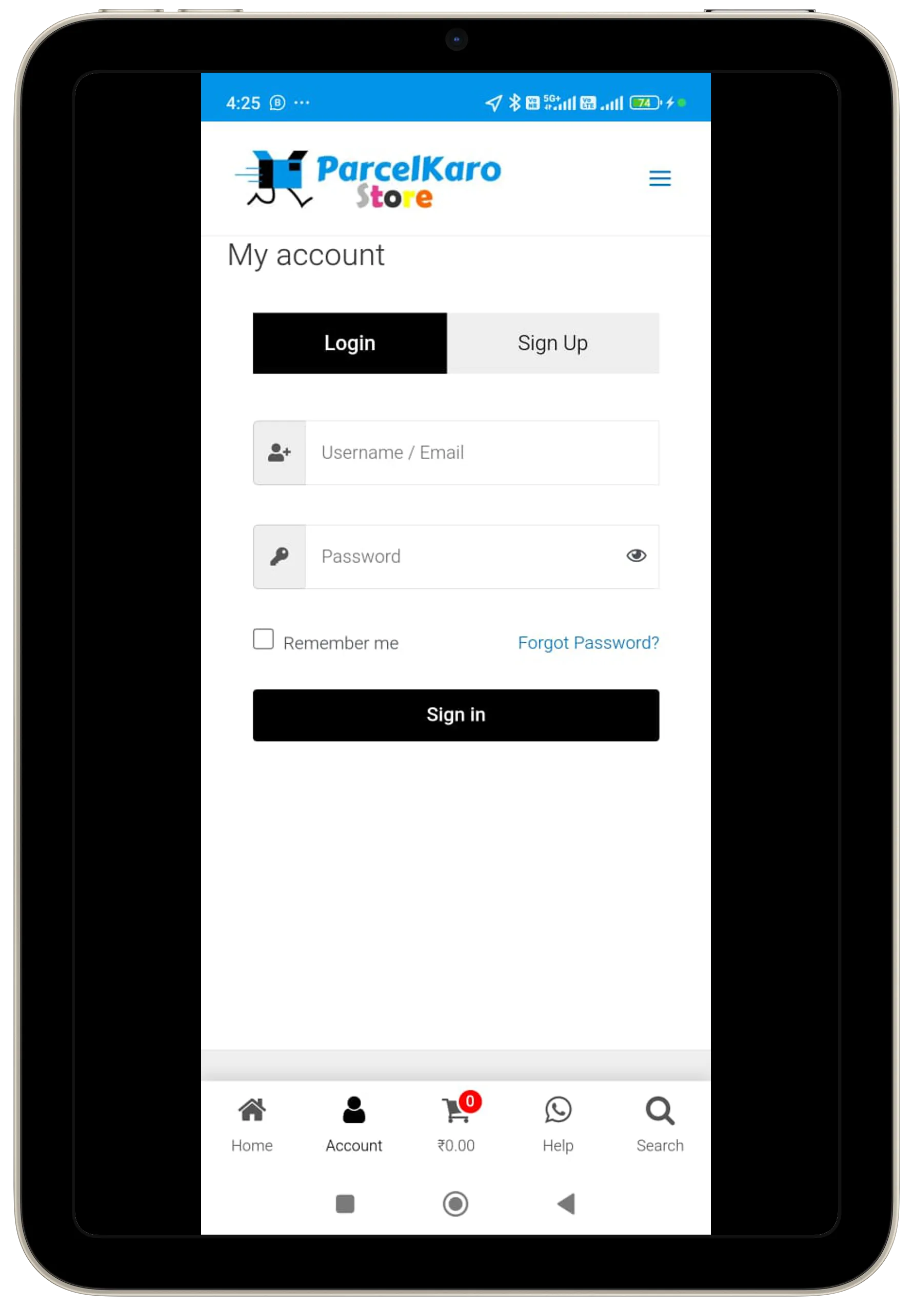 Screenshot