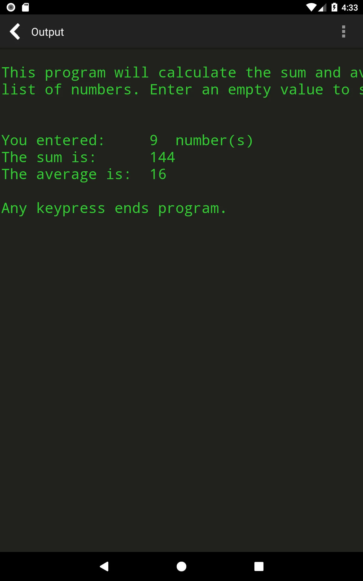 Screenshot