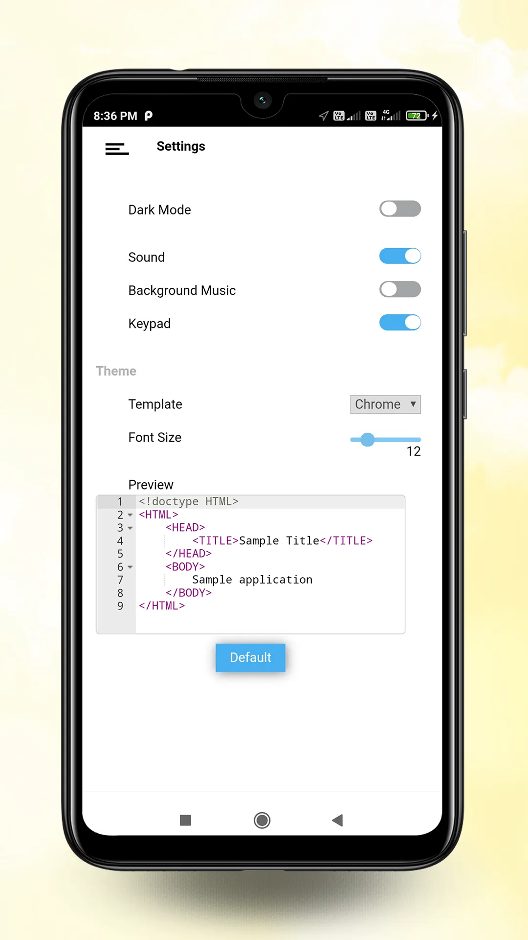 Screenshot