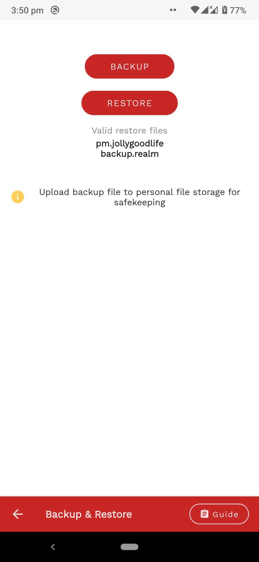 Screenshot