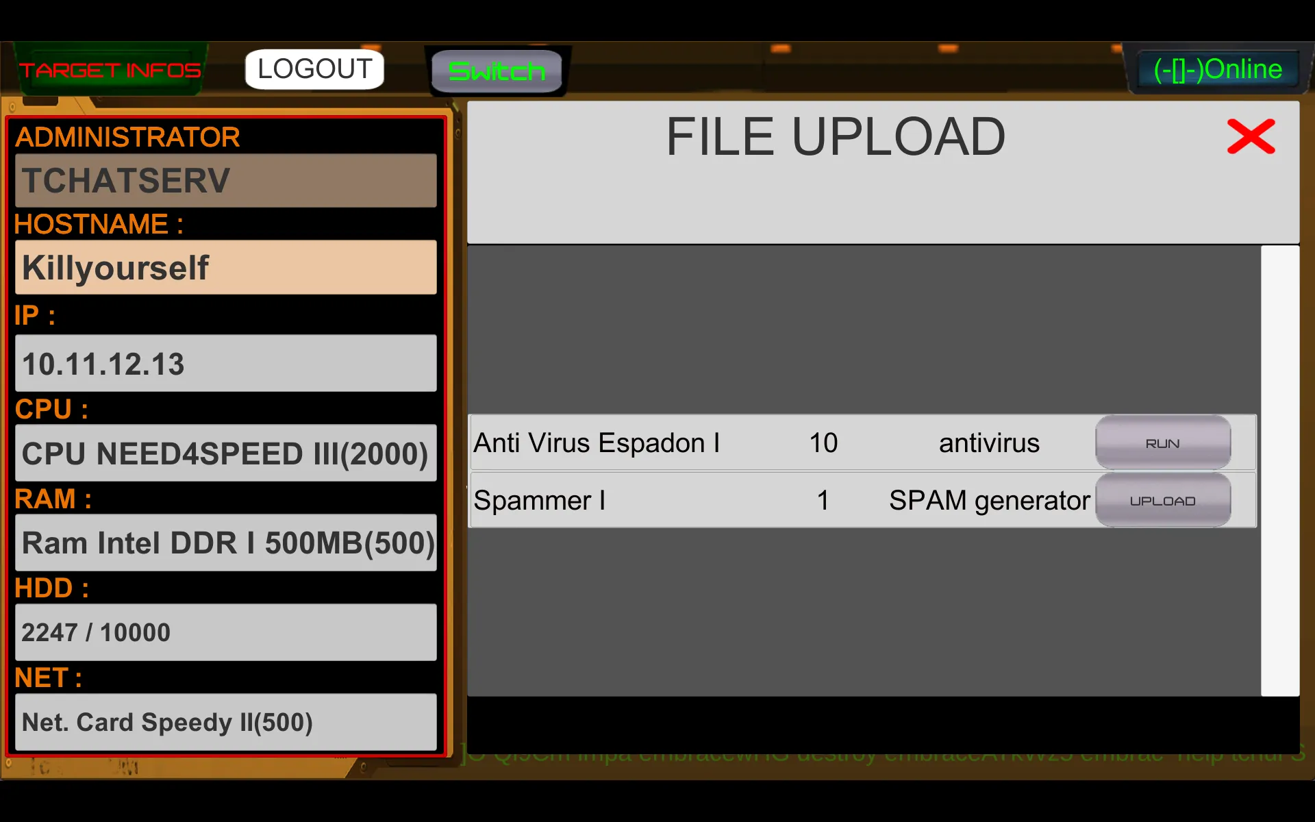 Screenshot