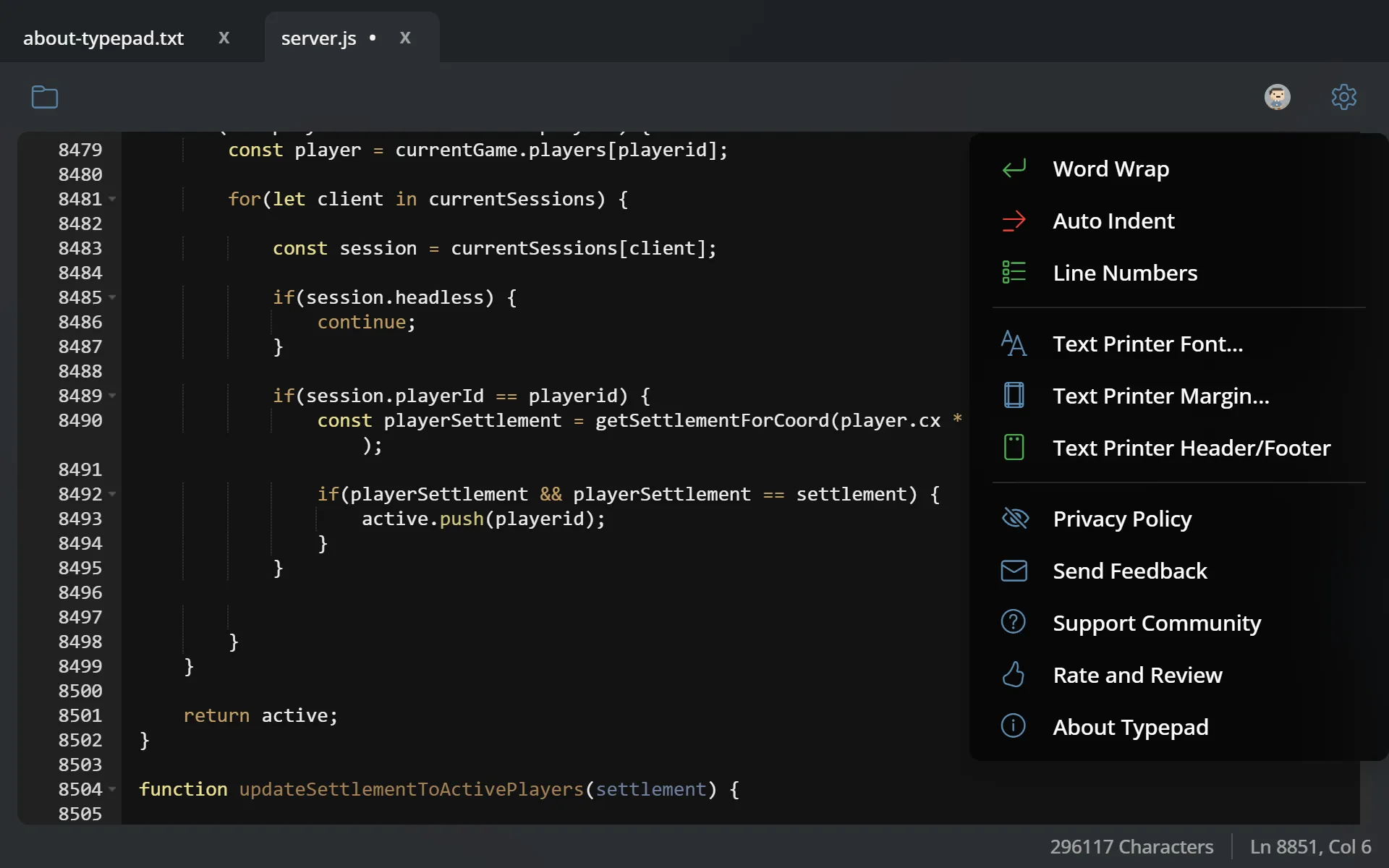 Screenshot