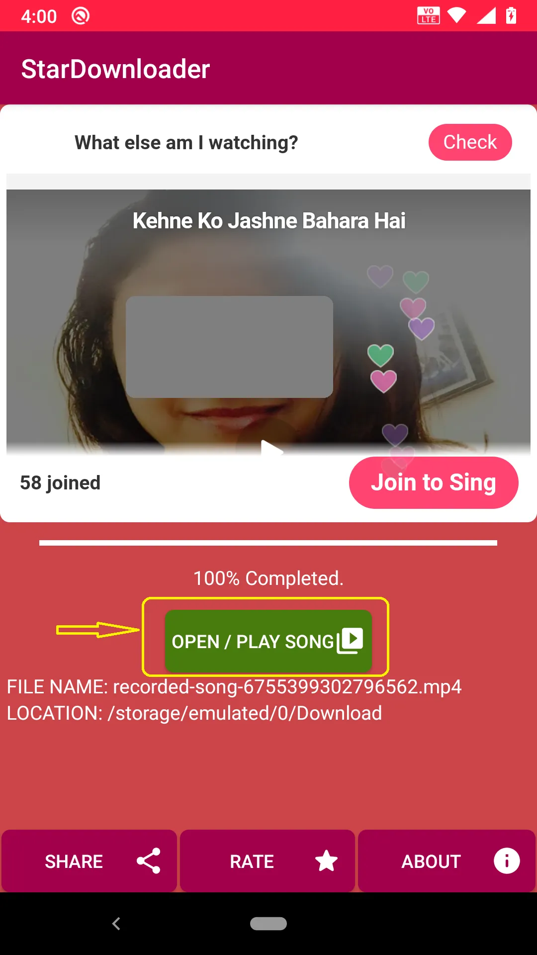 Screenshot