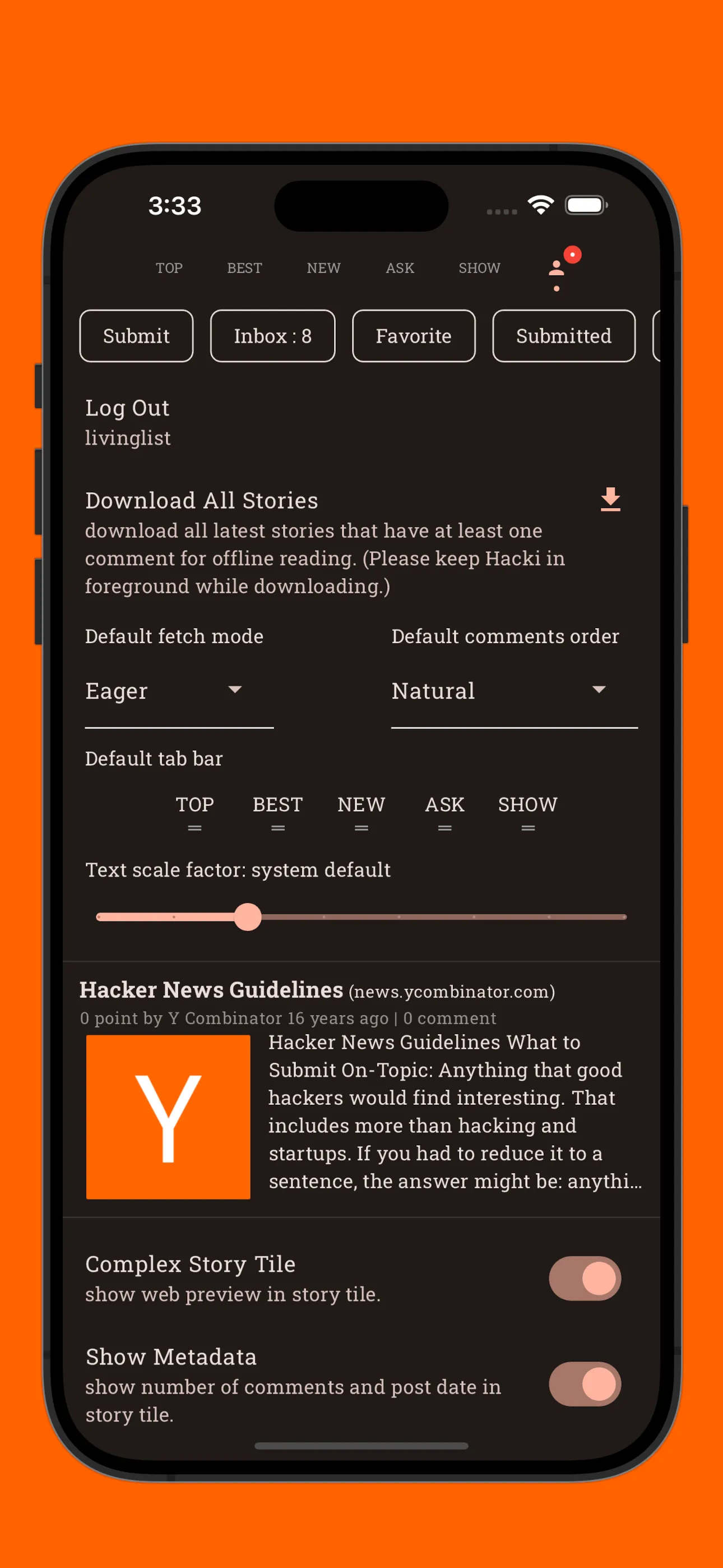 Screenshot