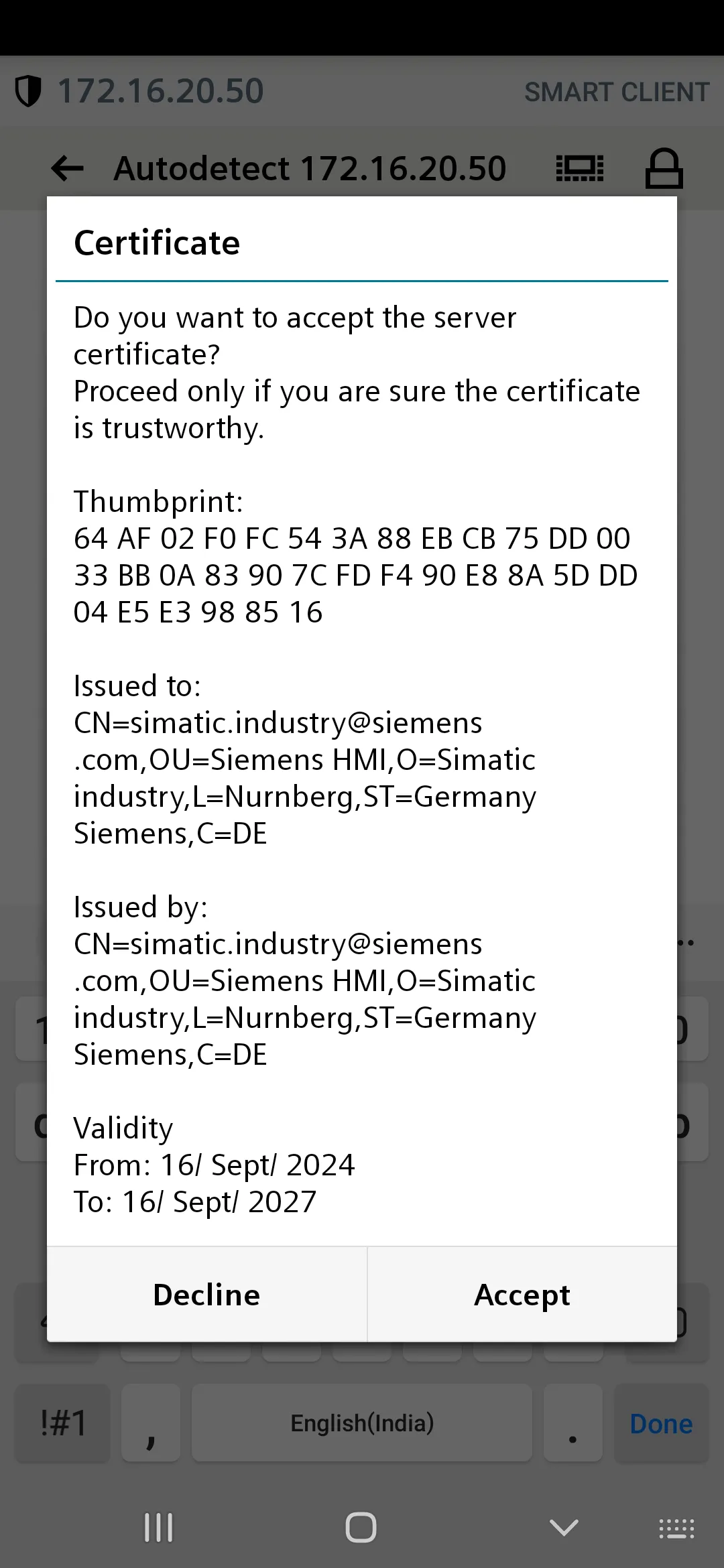 Screenshot