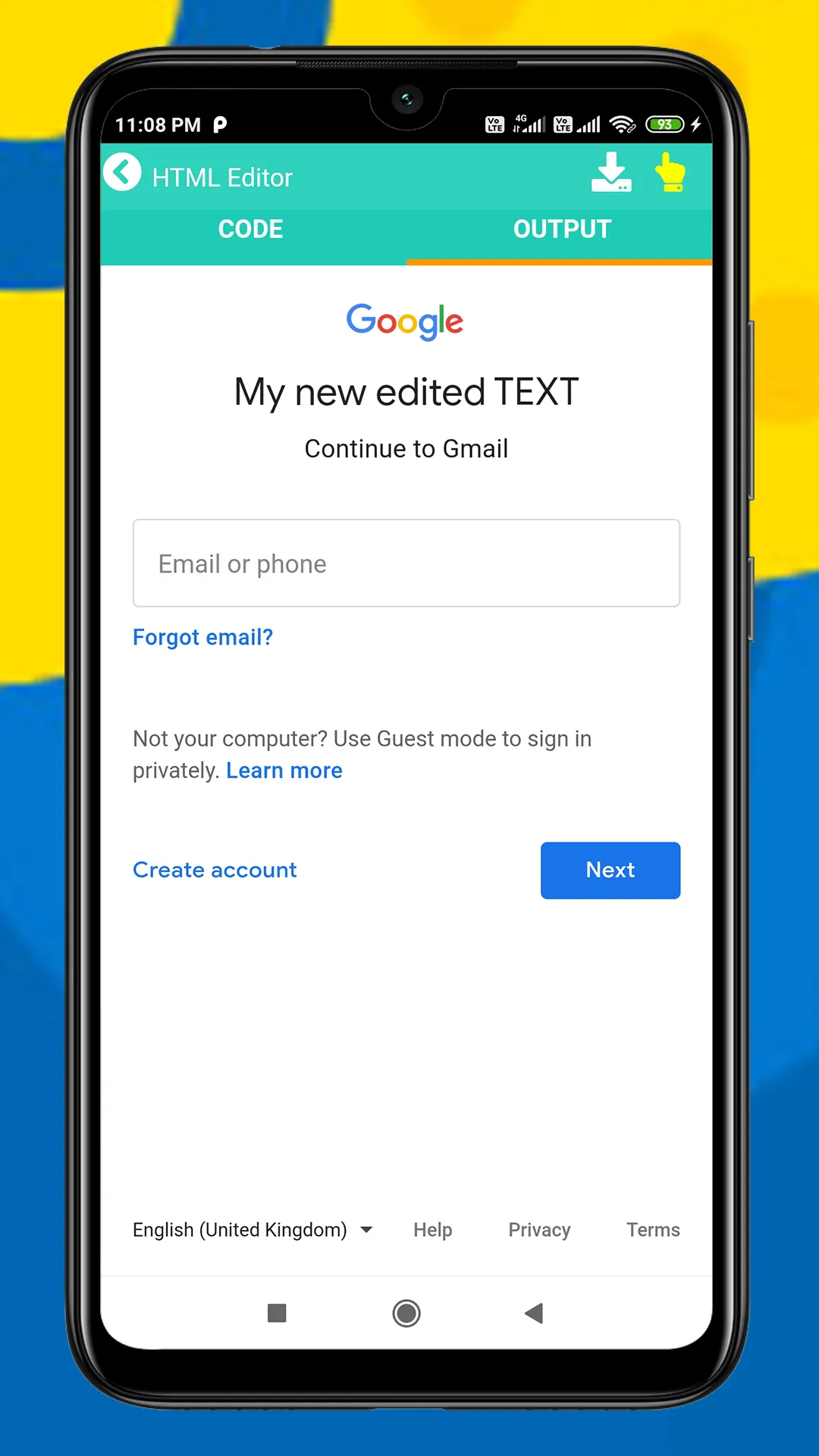 Screenshot