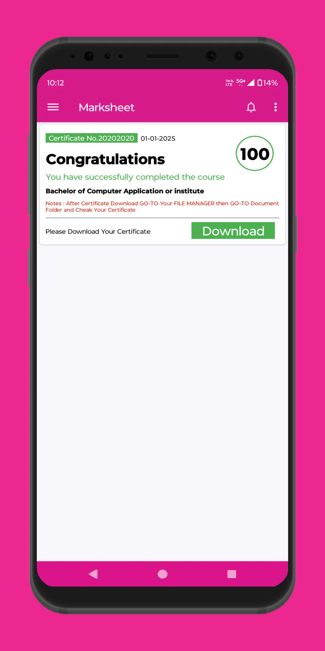 Screenshot