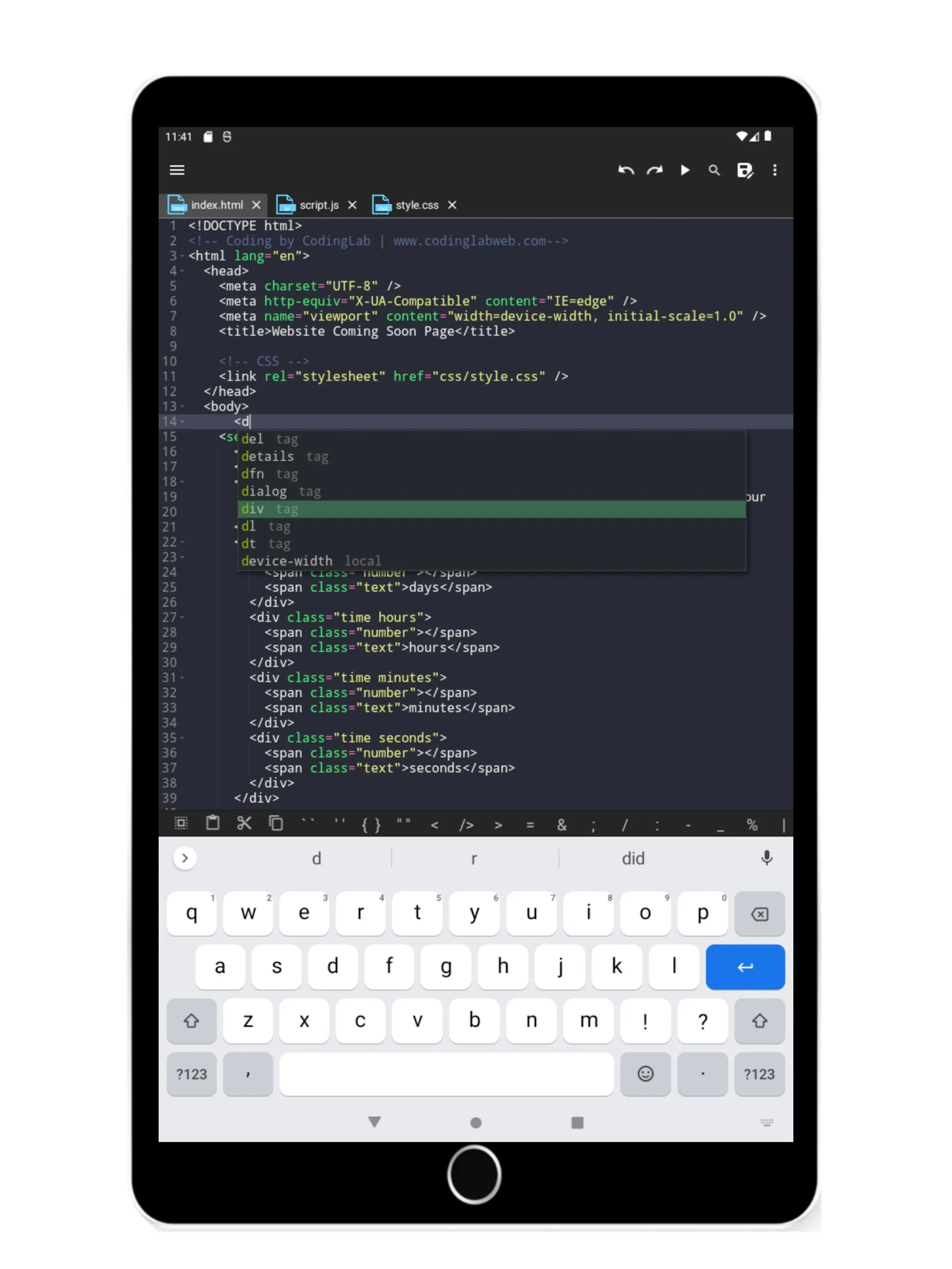 Screenshot