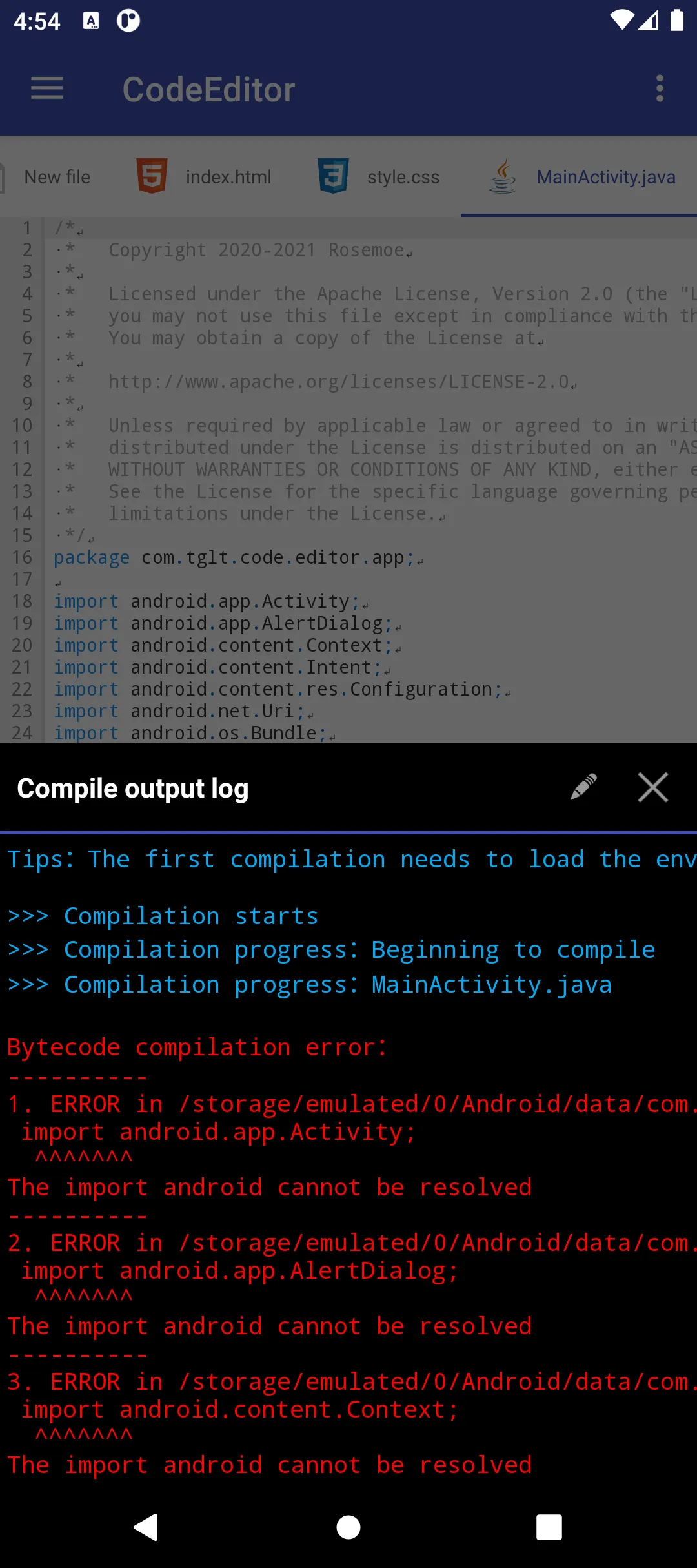 Screenshot