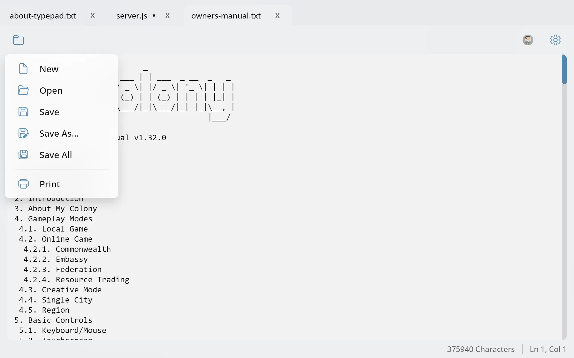 Screenshot