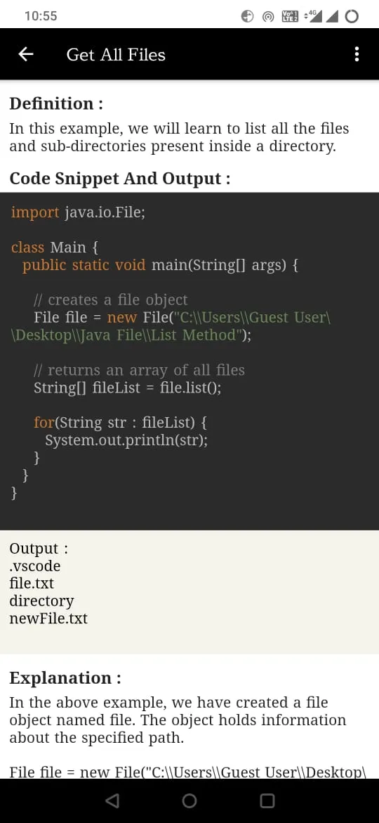 Screenshot
