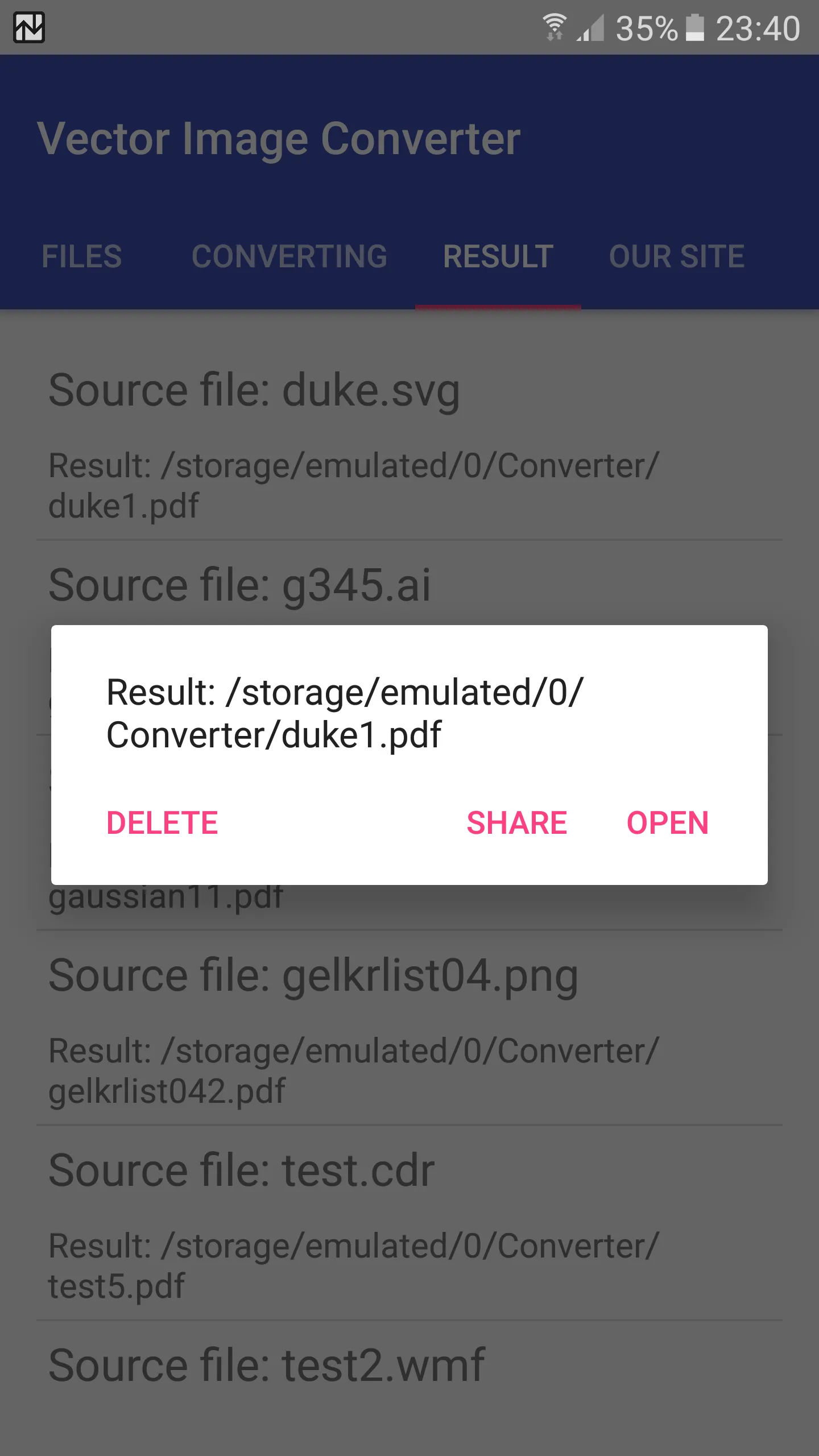 Screenshot