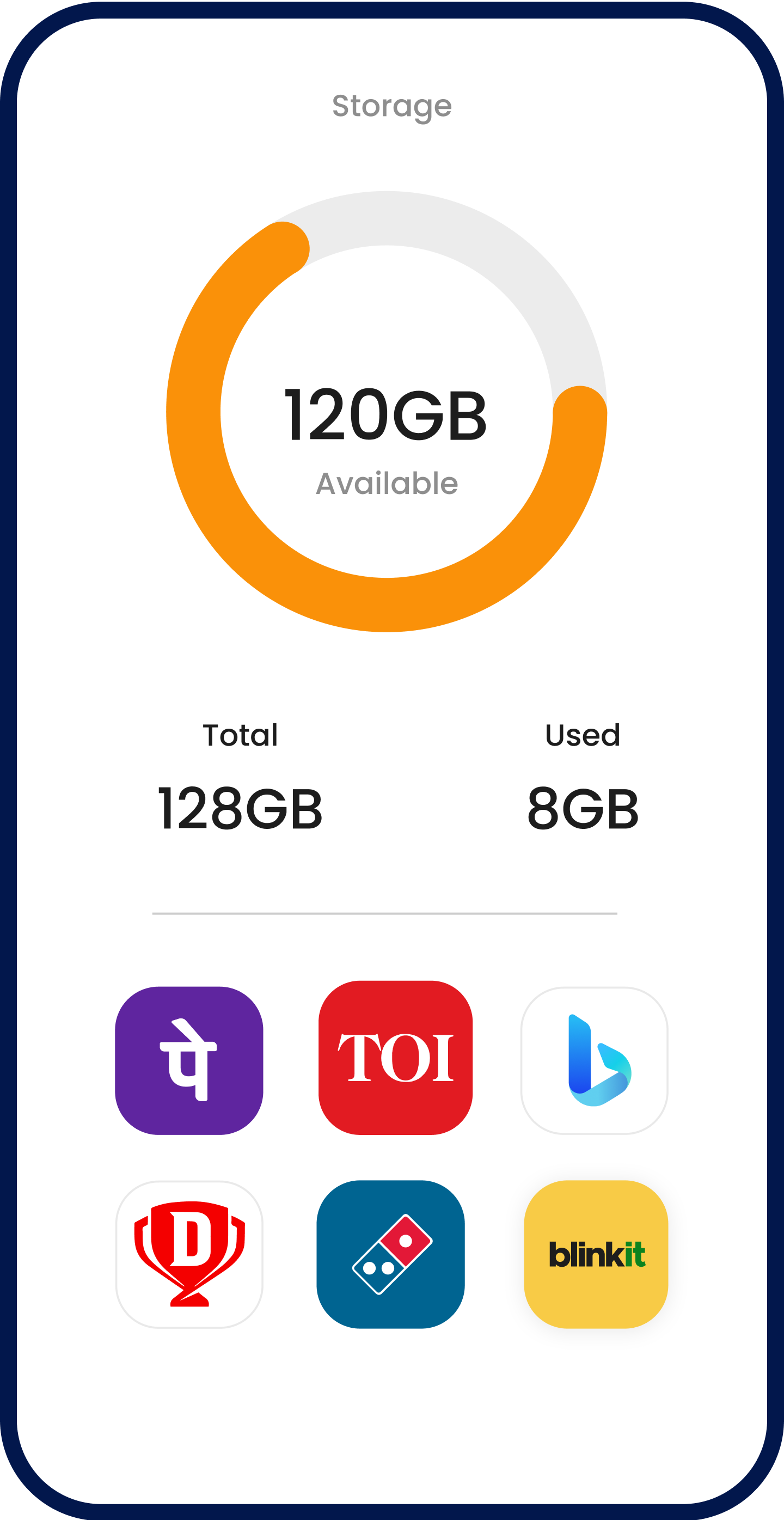 Indus App Store | Device Storage | Mobile