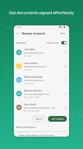 Zoho Sign - Fill & eSign Docs | Indus Appstore | Screenshot