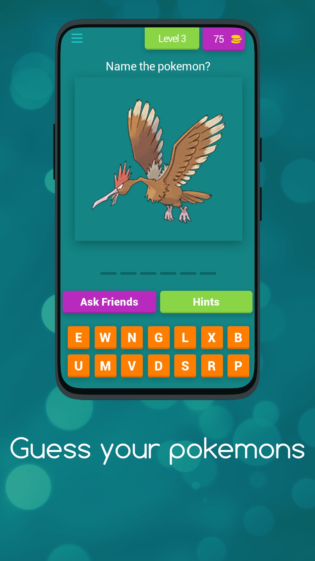 Pokemon Trivia: Guess the Creature Quiz | Indus Appstore | Screenshot