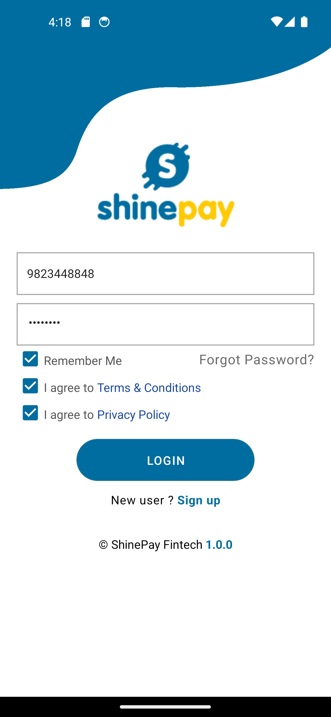 SHINE PAY | Indus Appstore | Screenshot