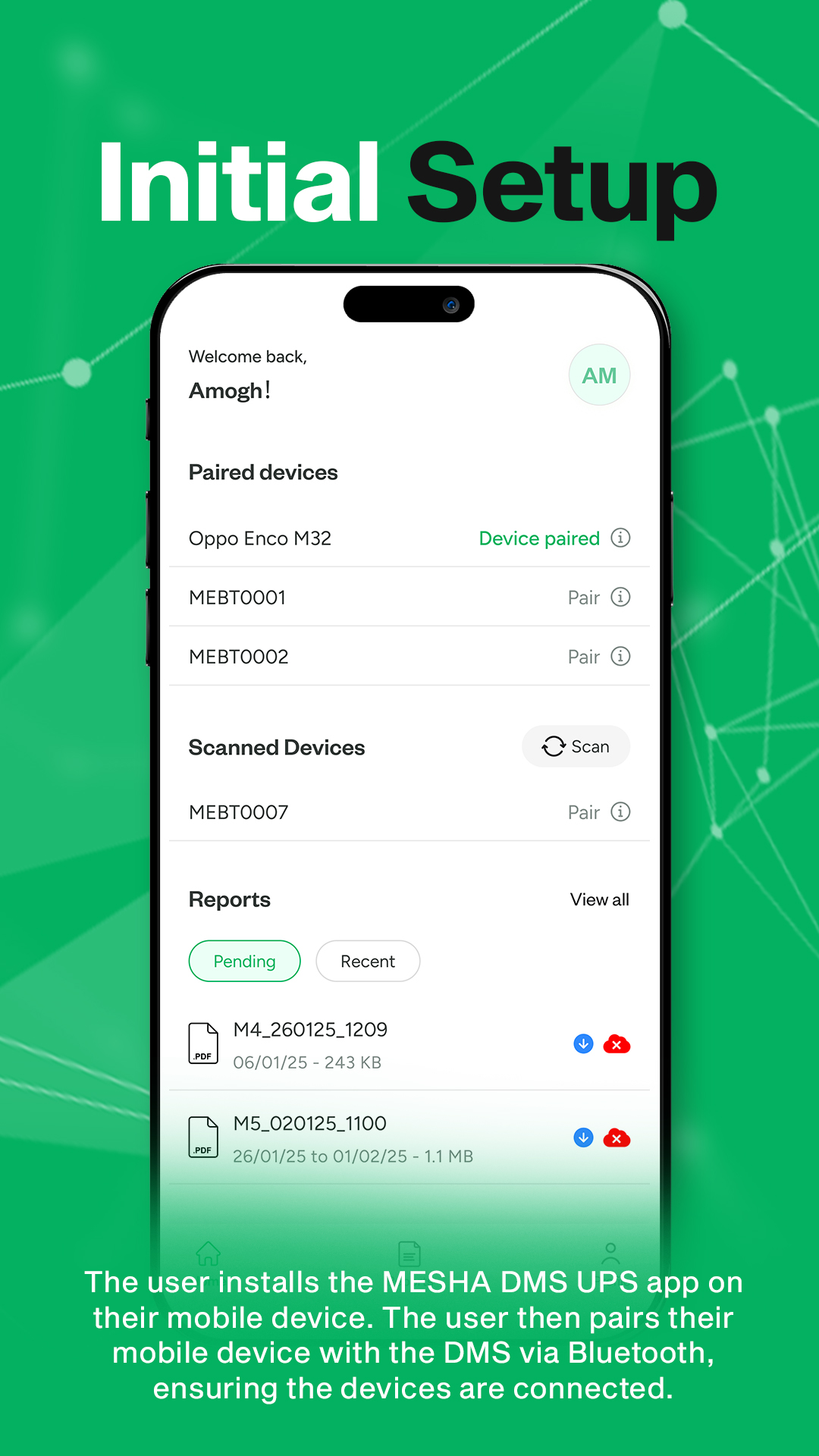 Mesha DMS UPS | Indus Appstore | Screenshot