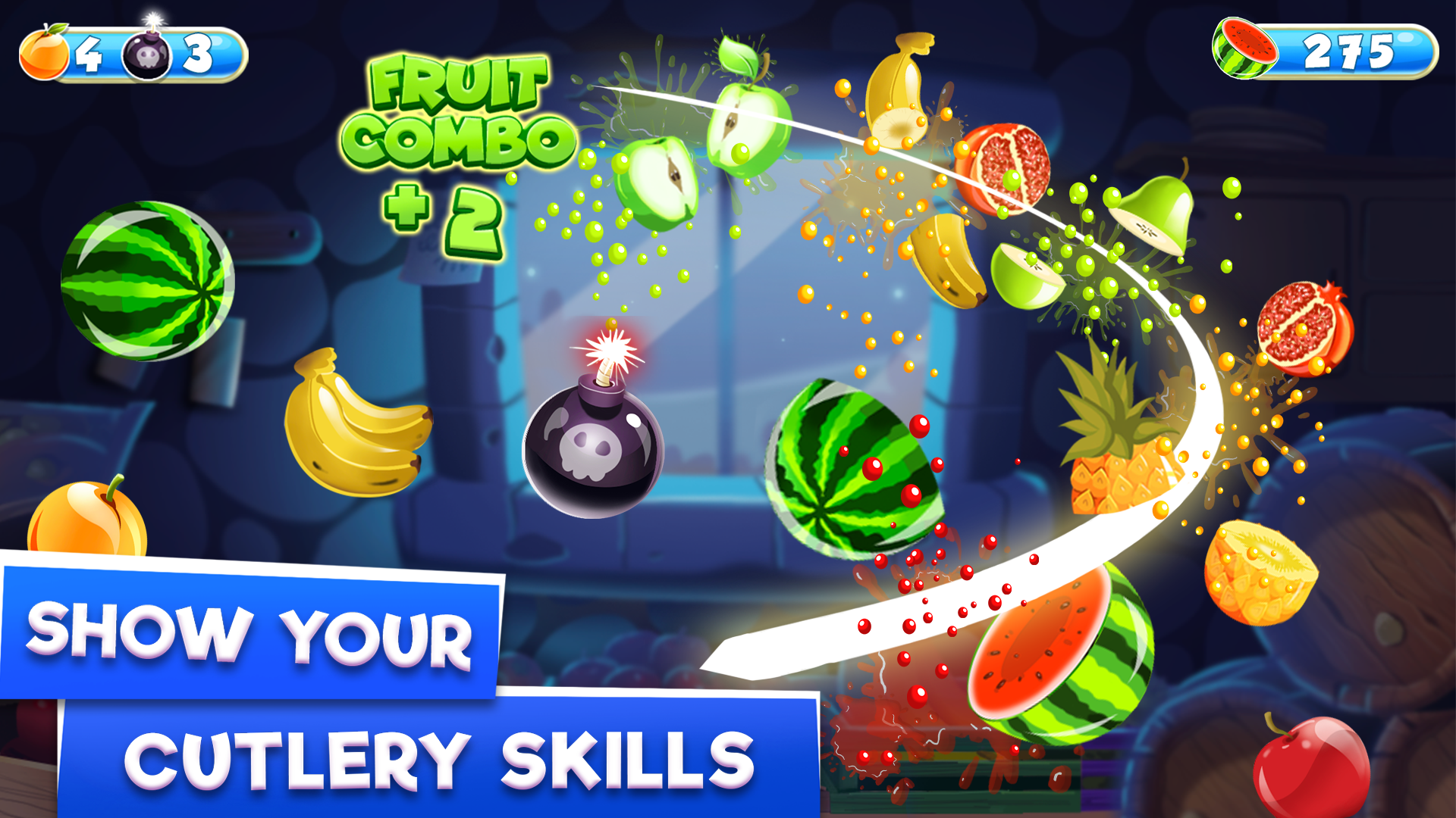 Fruit Chef – Fruits Slicing | Indus Appstore | Screenshot