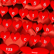 Red Heart Keyboards | Indus Appstore | App Icon