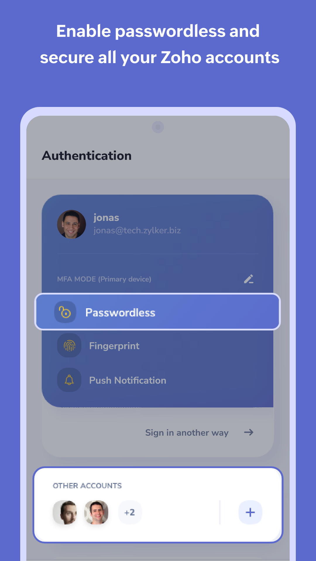 Authenticator App - OneAuth | Indus Appstore | Screenshot