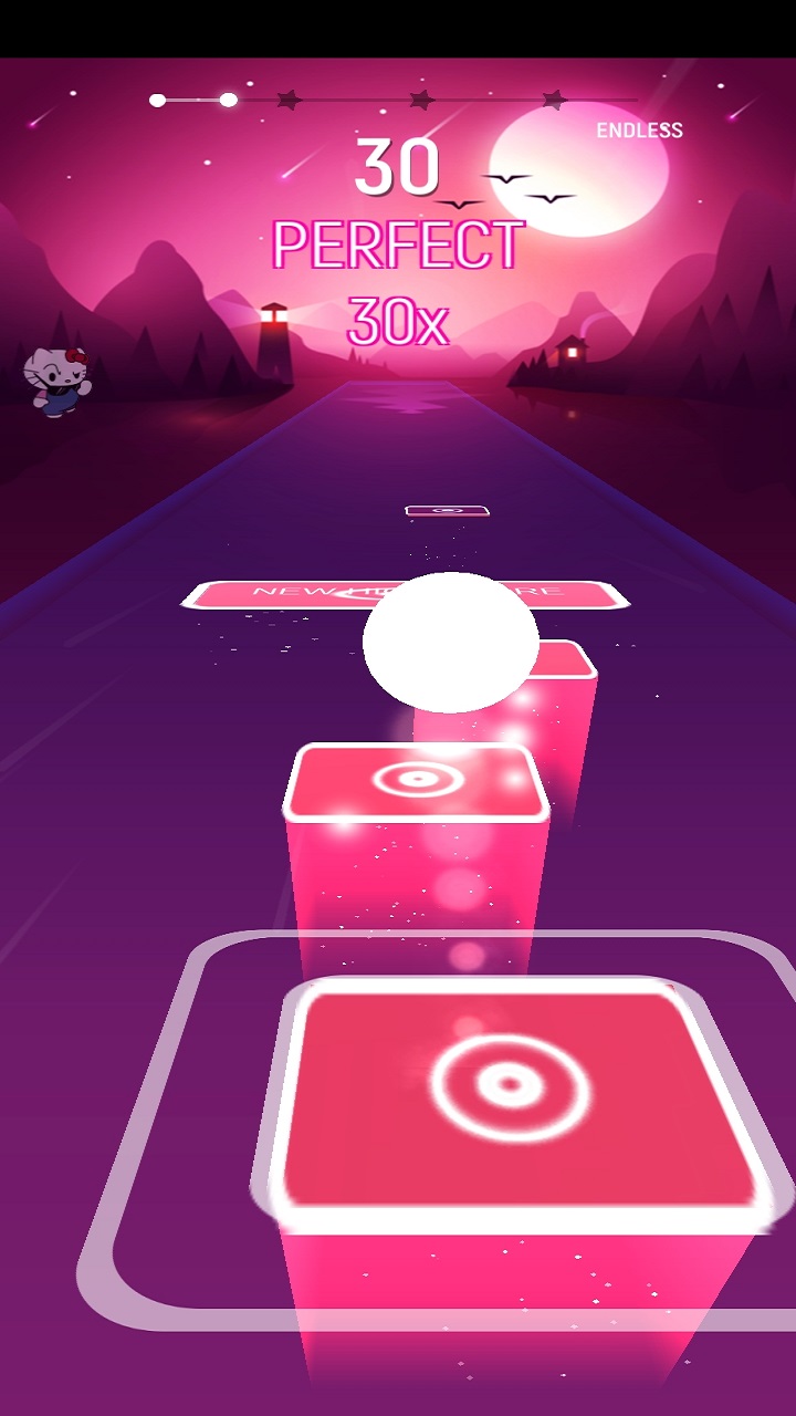 Kitty Musical Ball Jump | Indus Appstore | Screenshot