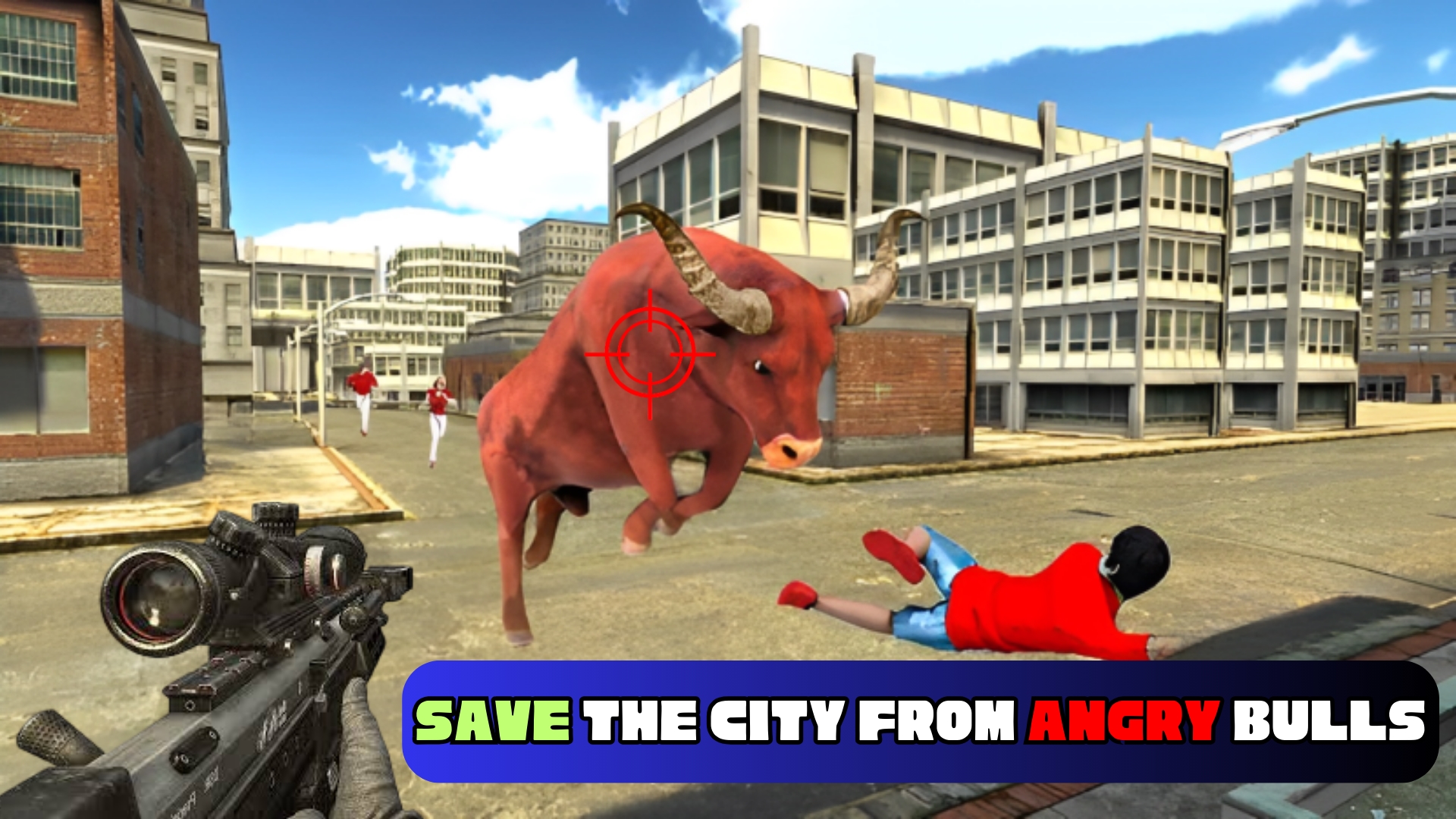 Angry Bull Fight Shooting Game | Indus Appstore | Screenshot