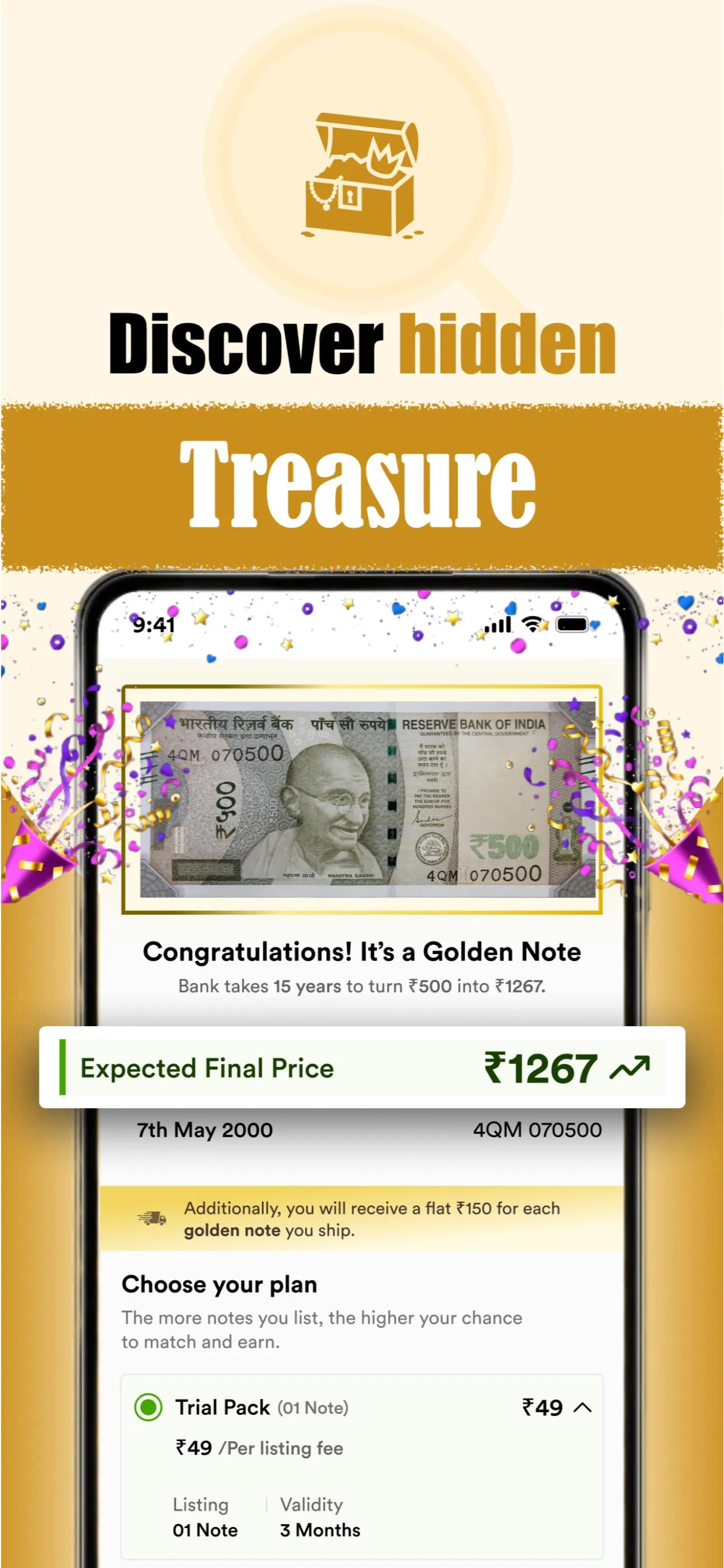 GreenPista: Own Your DOB Note | Indus Appstore | Screenshot
