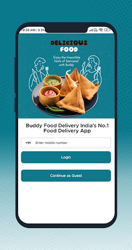 Buddy Restaurant User | Indus Appstore | Screenshot