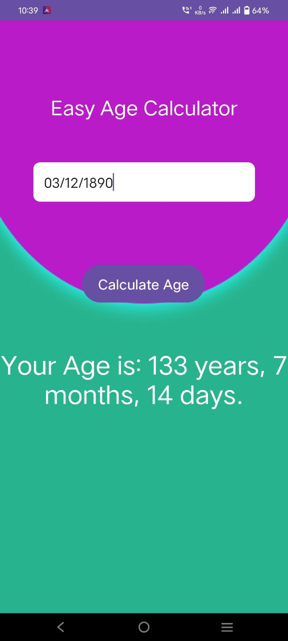 Easy Age Calculator: AgeFinder | Indus Appstore | Screenshot