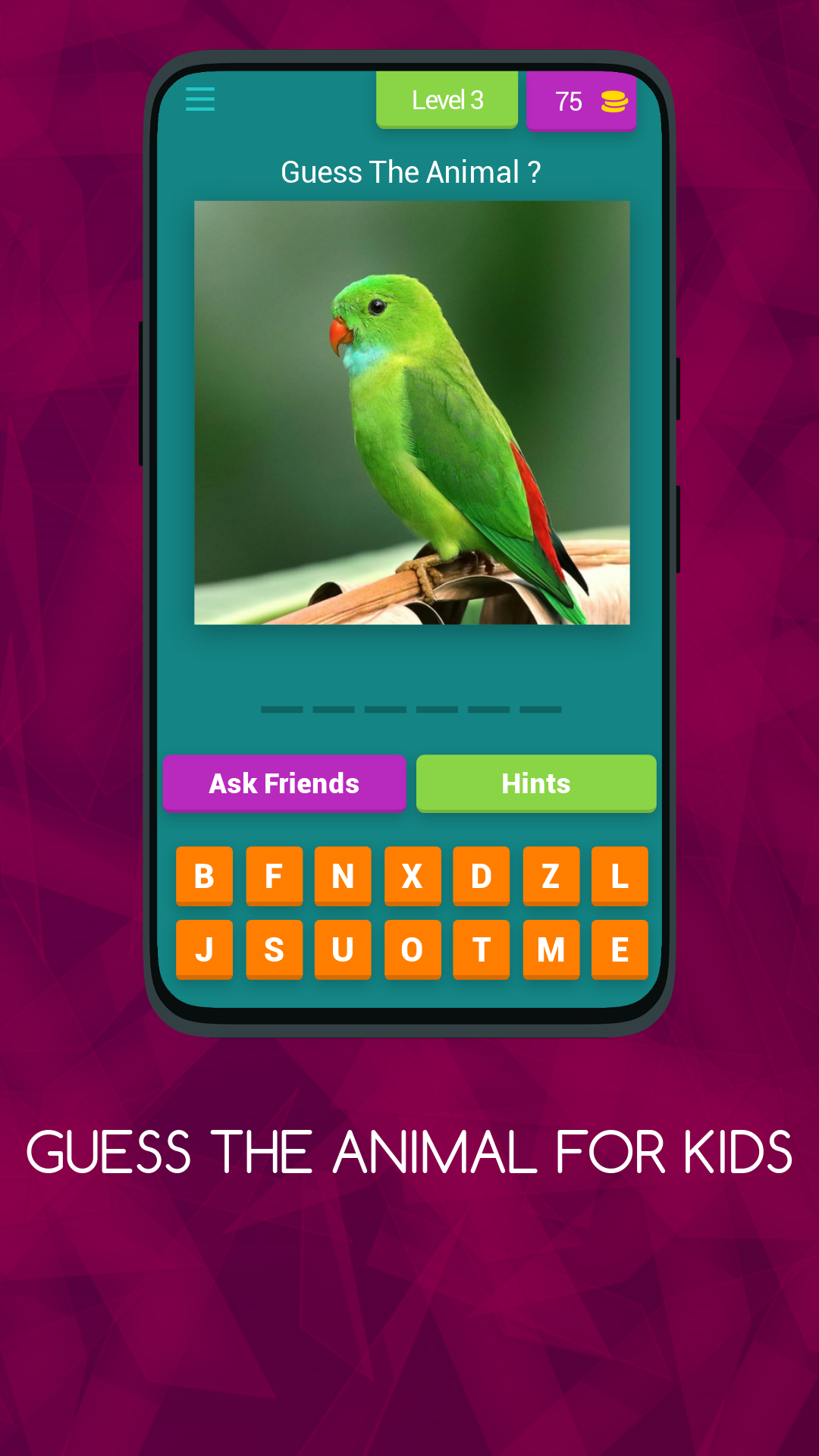 Guess The Animals for Kids | Indus Appstore | Screenshot