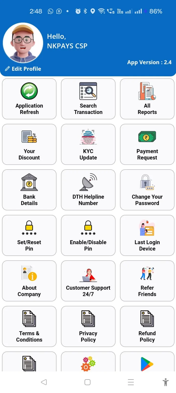 Nkpays Lite Recharge & BillPay | Indus Appstore | Screenshot