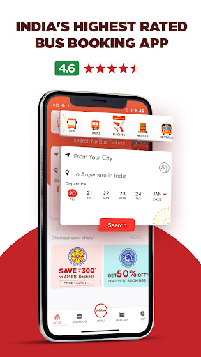 AbhiBus Bus Ticket Booking App | Indus Appstore | Screenshot