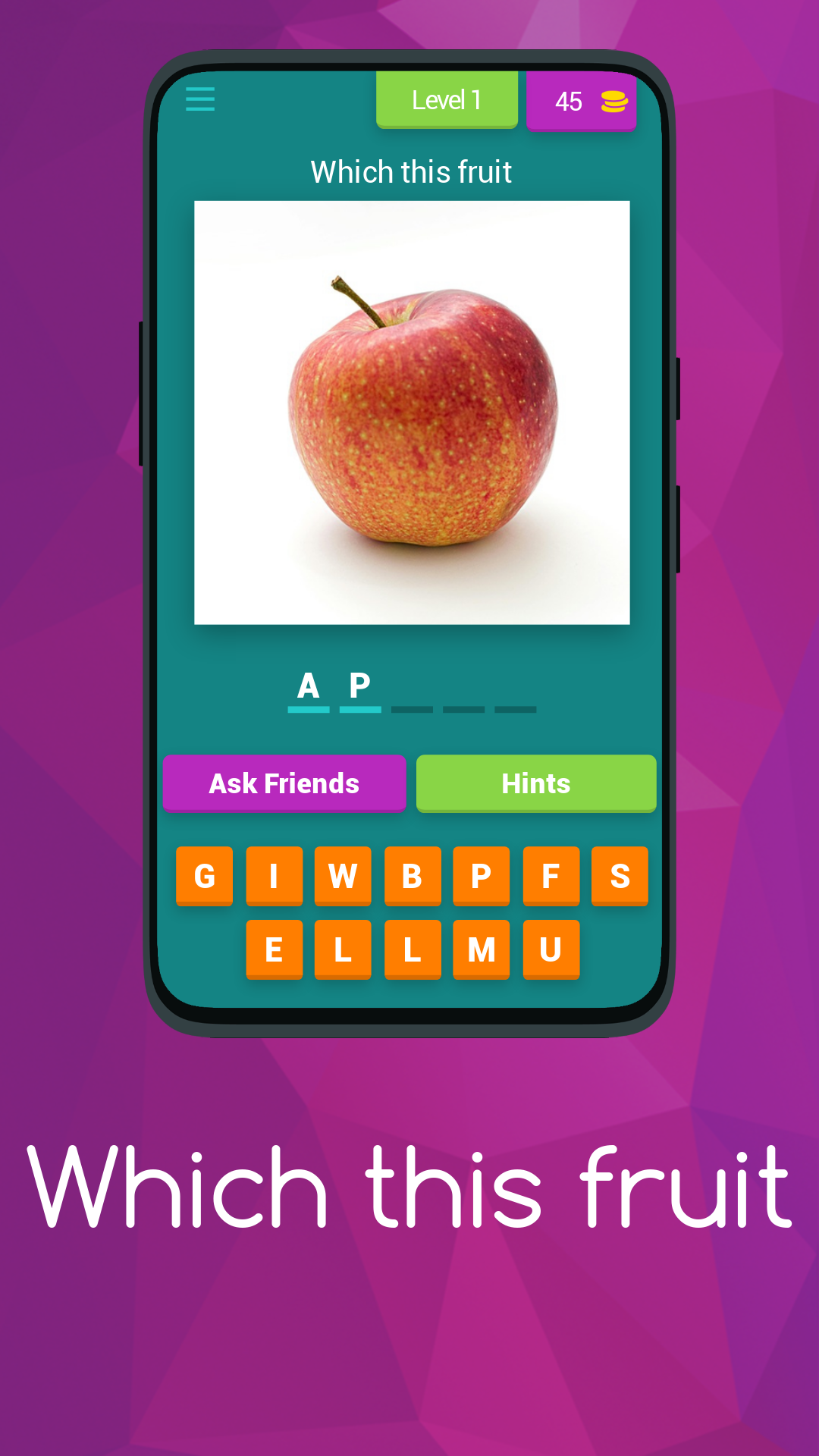 Which Fruit Is This? Quiz Fun | Indus Appstore | Screenshot