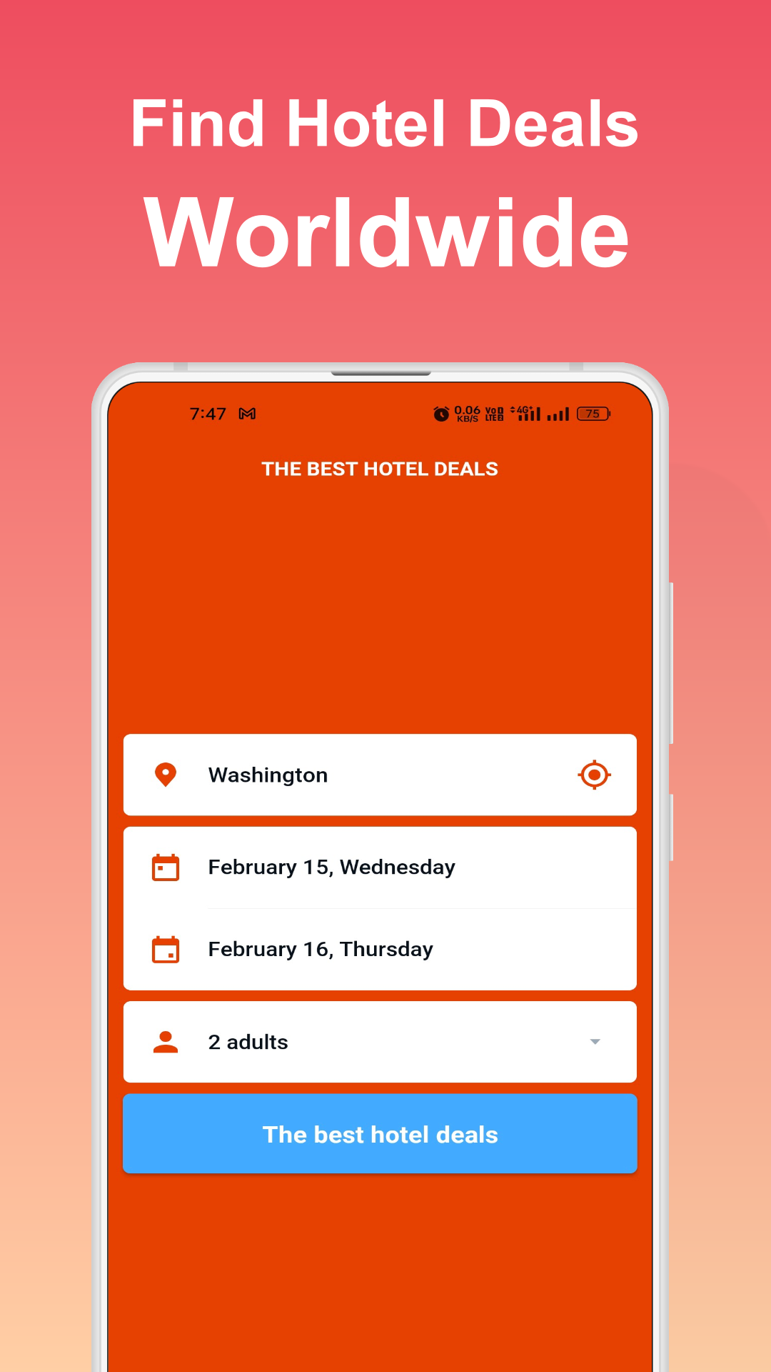 Hotel Booking App -HotelBook | Indus Appstore | Screenshot