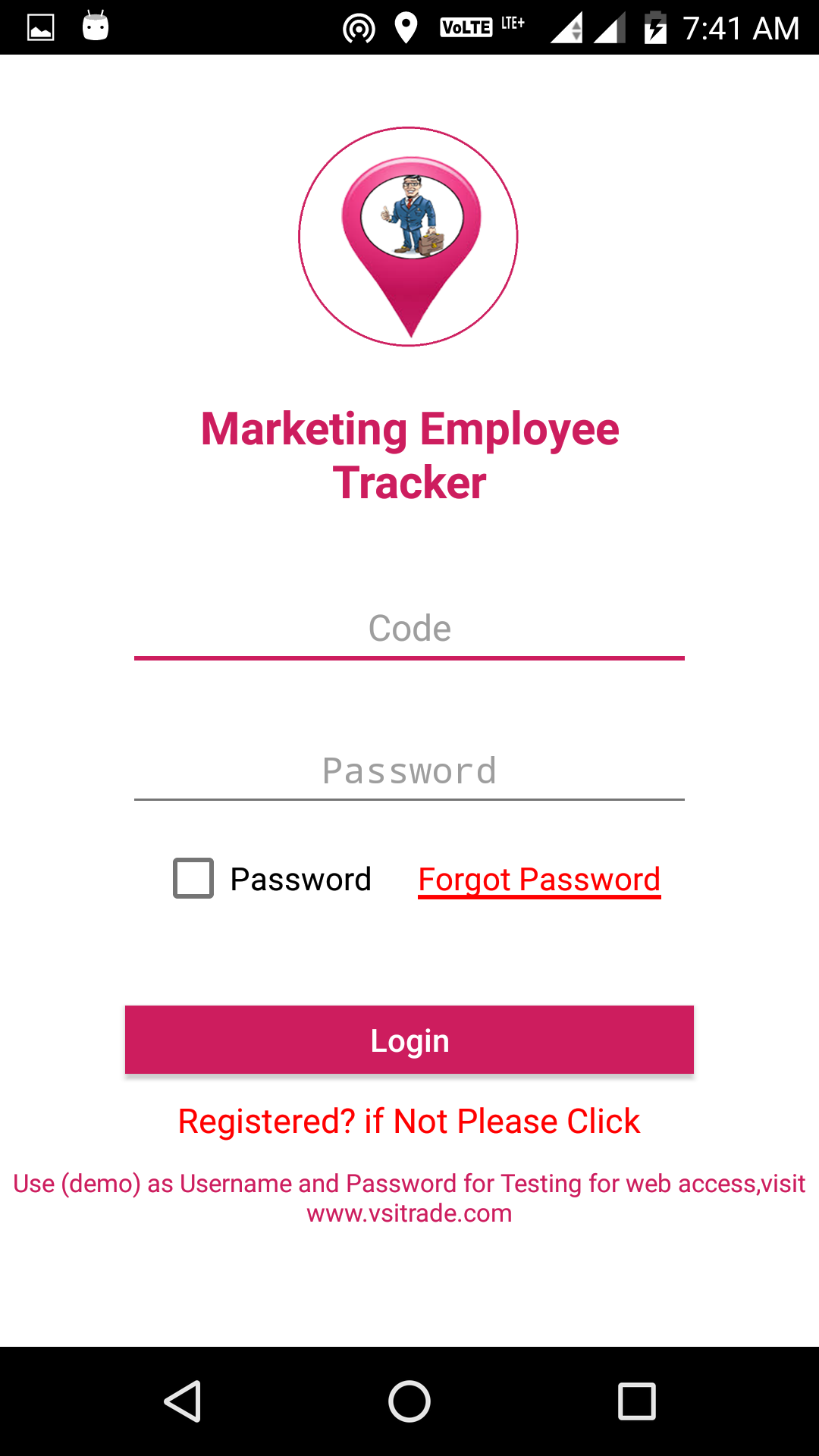 Marketing Employee GPS Tracker | Indus Appstore | Screenshot