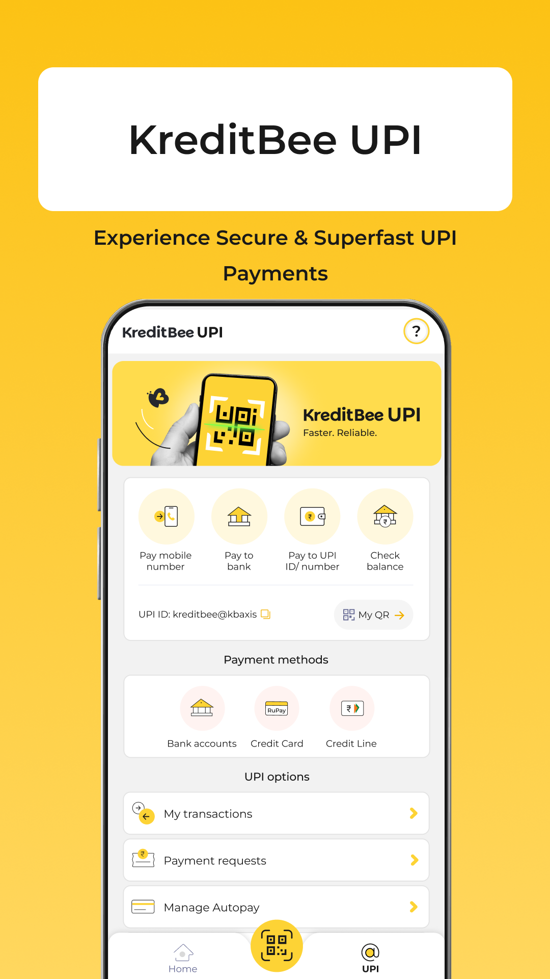 KreditBee: Personal Loans, UPI | Indus Appstore | Screenshot