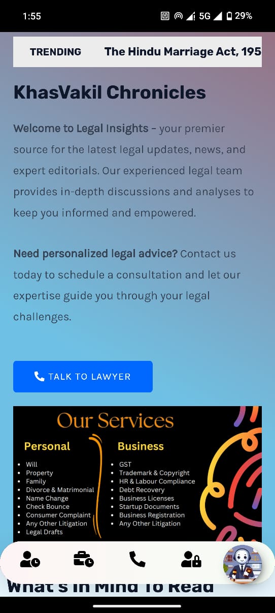 KhasVakil- Your Legal Advisor | Indus Appstore | Screenshot