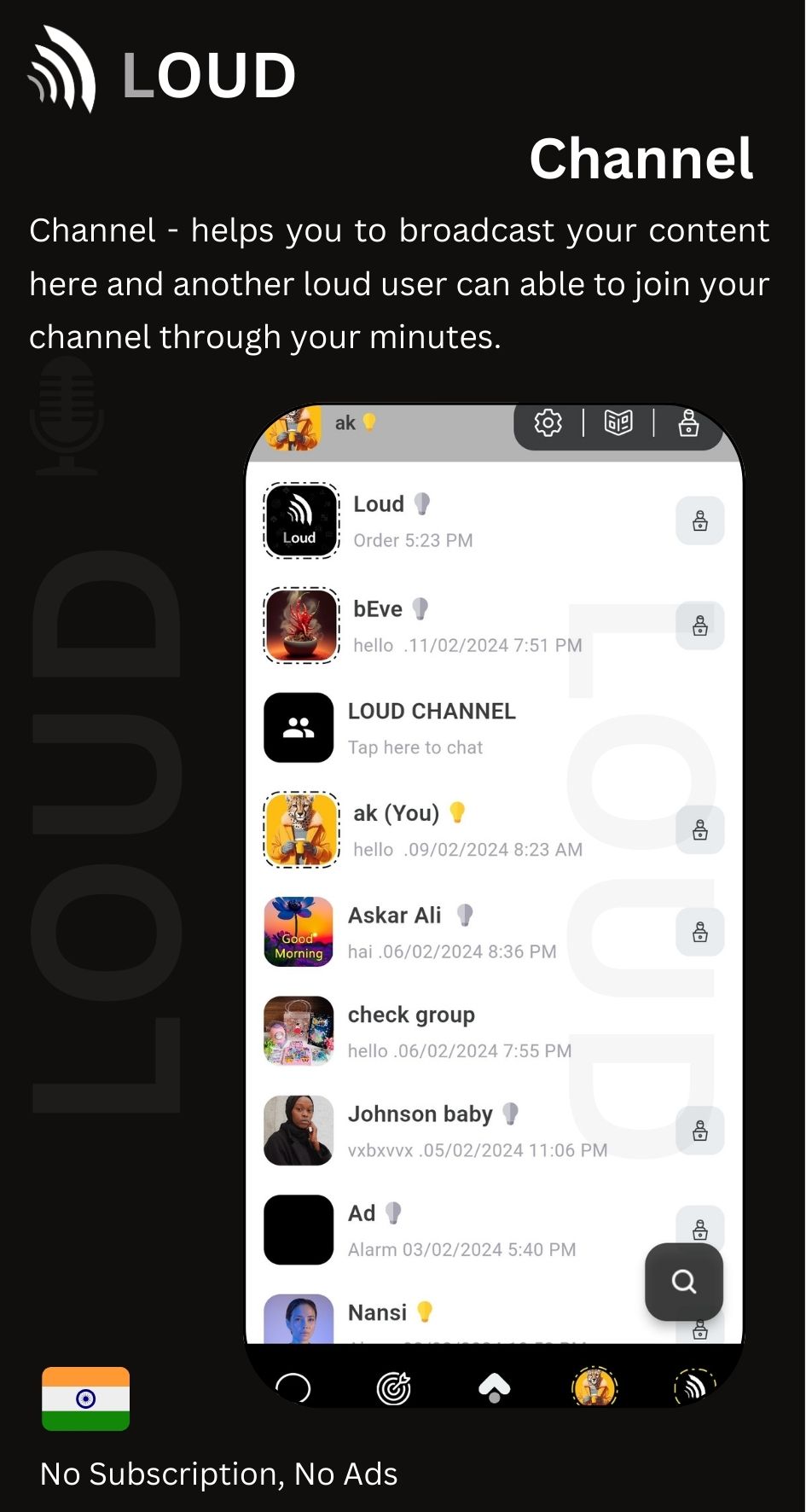 LOUD | Indus Appstore | Screenshot