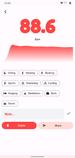 Heart rate Monitor | Indus Appstore | Screenshot