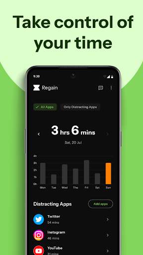 Regain: Screen time + Focus | Indus Appstore | Screenshot
