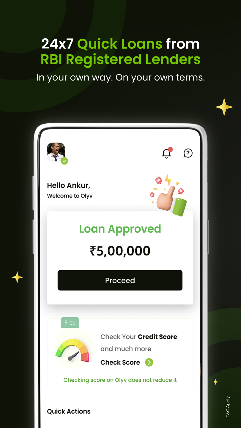 Olyv (SmartCoin) Personal Loan | Indus Appstore | Screenshot