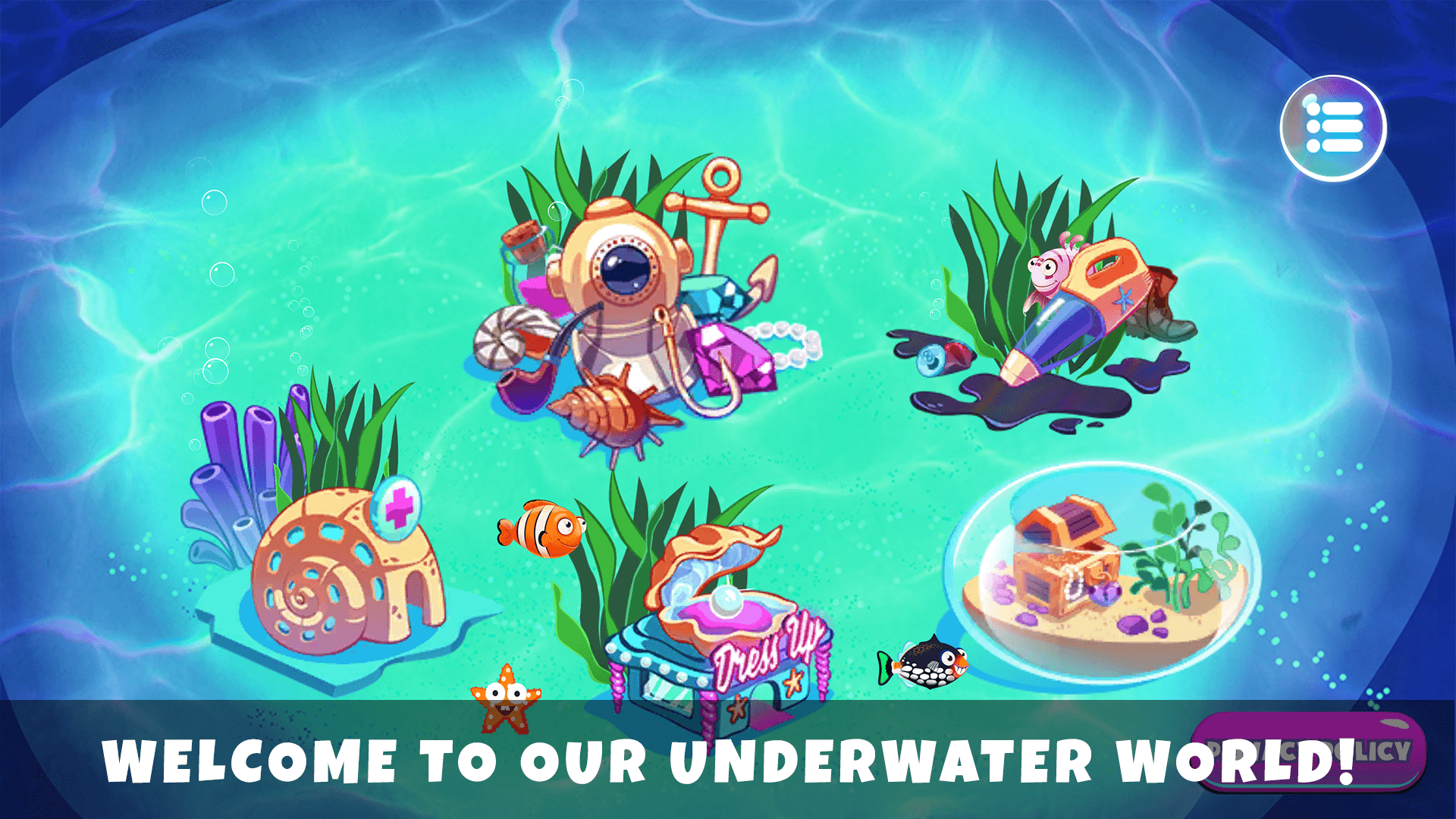 Mermaid Princess Underwater Games | Indus Appstore | Screenshot