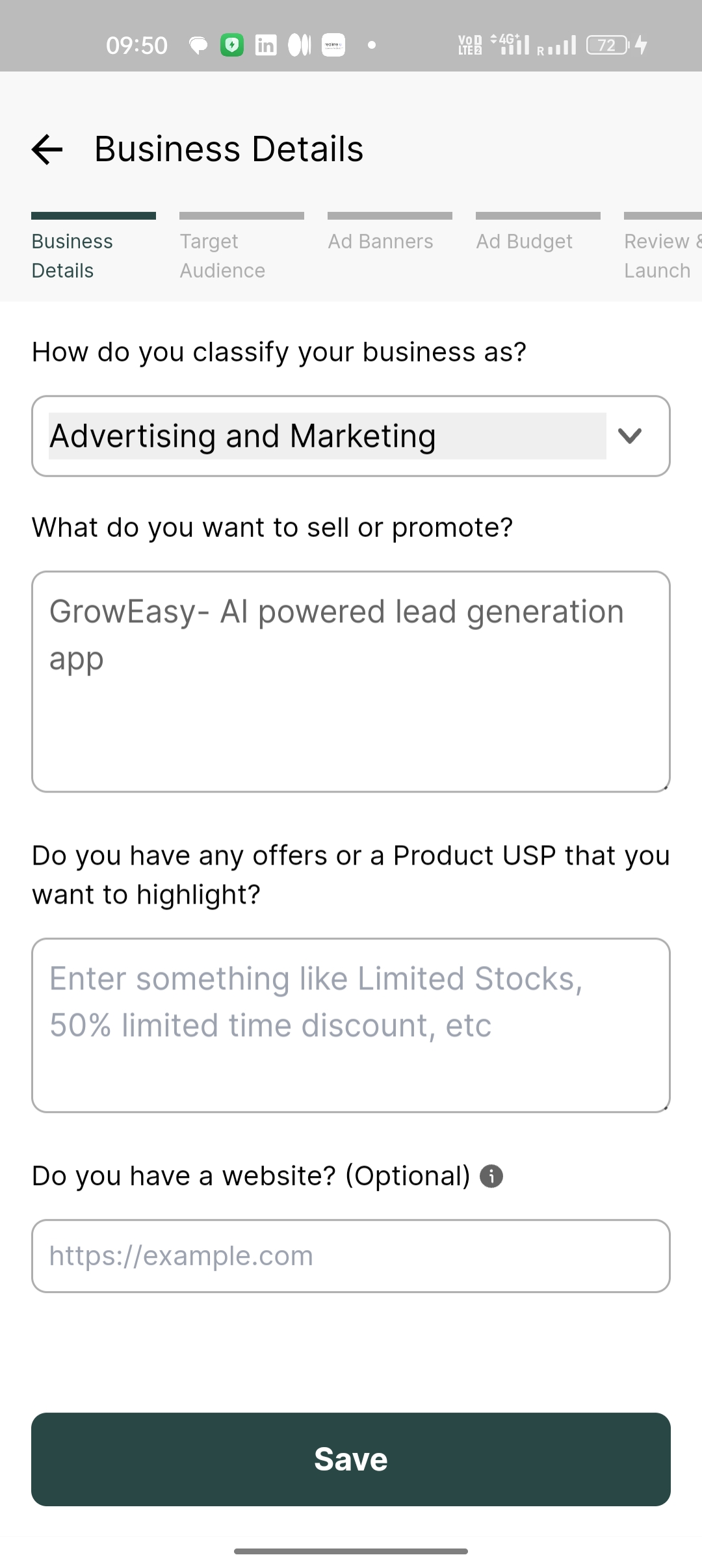 GrowEasy: Generate Leads & CRM | Indus Appstore | Screenshot