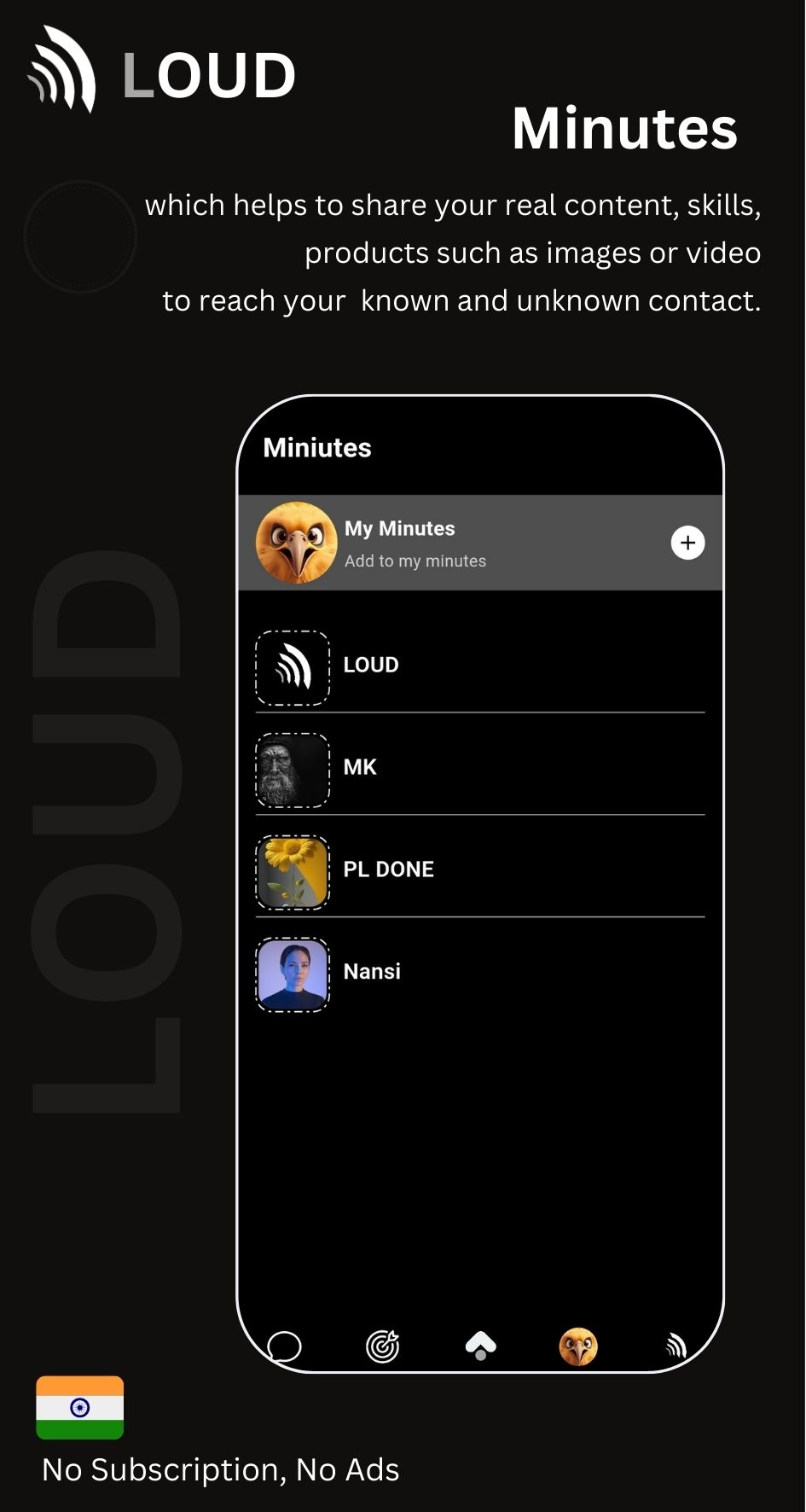 LOUD | Indus Appstore | Screenshot