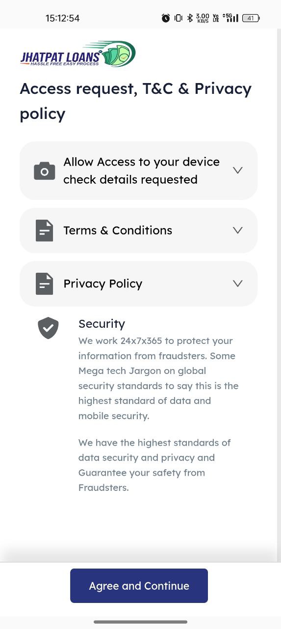JHATPAT LOANS | Indus Appstore | Screenshot