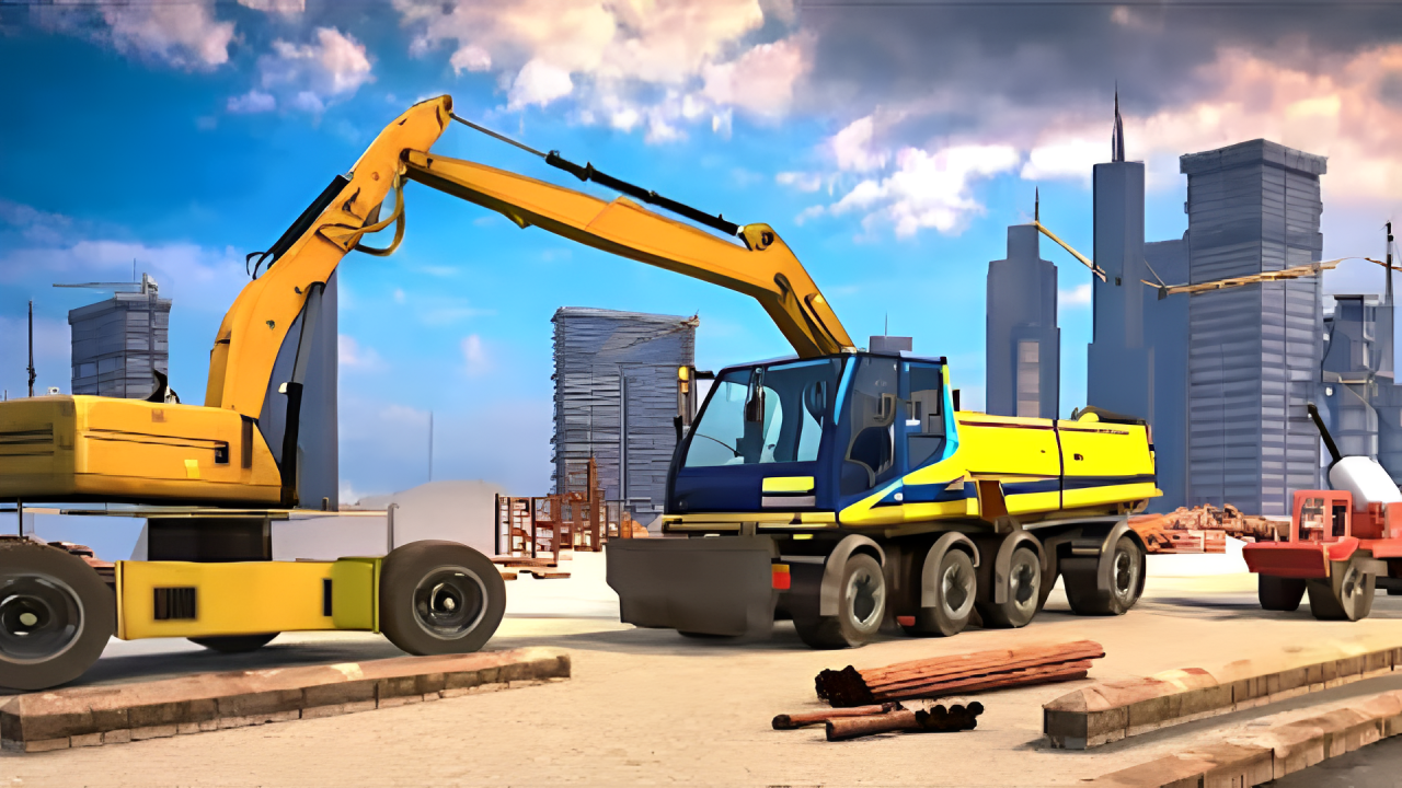 JCB Game 3D Construction Sim | Indus Appstore | Screenshot