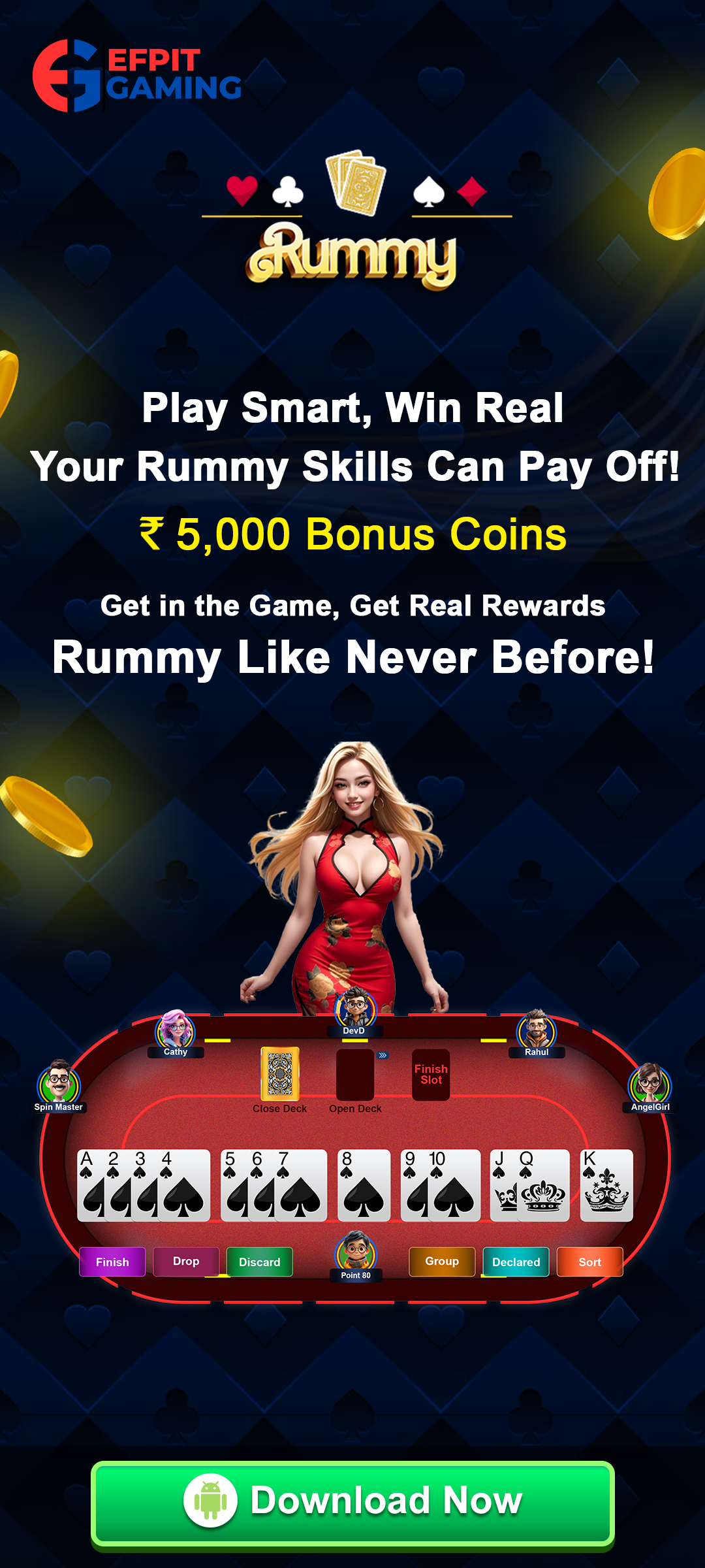 EFPIT Rummy | Indus Appstore | Screenshot