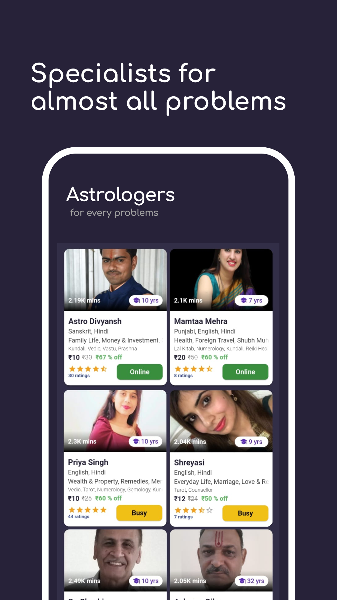 Astrovila : Talk To Astrologers | Indus Appstore | Screenshot