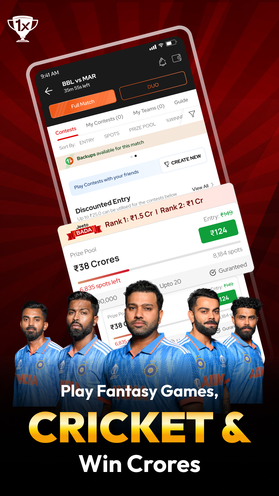Onexgames - Cricket Sports | Indus Appstore | Screenshot