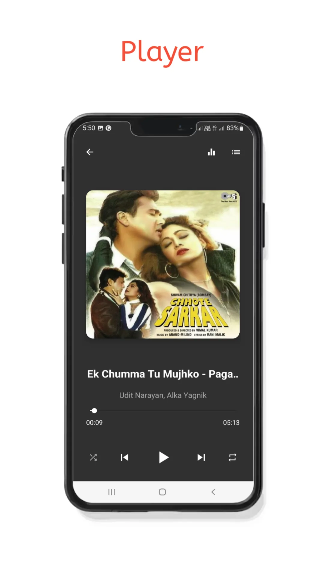 Music Player | Indus Appstore | Screenshot